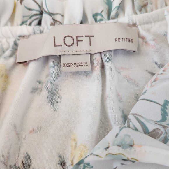 Loft Floral Shell Top - XXSP - Picture 8 of 11